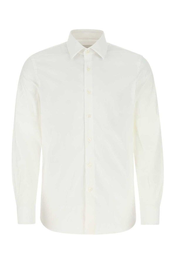 Prada Long Sleeved Buttoned Shirt - Men