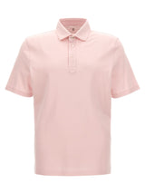 Brunello Cucinelli Piqu Otton Polo Shirt - Men