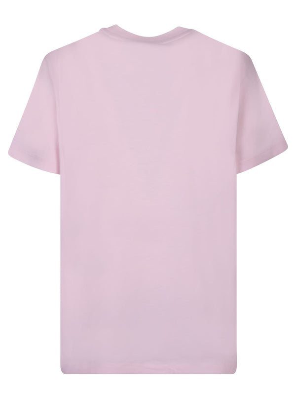 Moncler Logo Pink T-shirt - Women