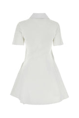 J.W. Anderson White Piquet Polo Dress - Women