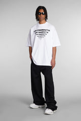 VETEMENTS T-shirt In White Cotton - Men