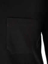 Saint Laurent Button Detailed Long-sleeved Polo Shirt - Men