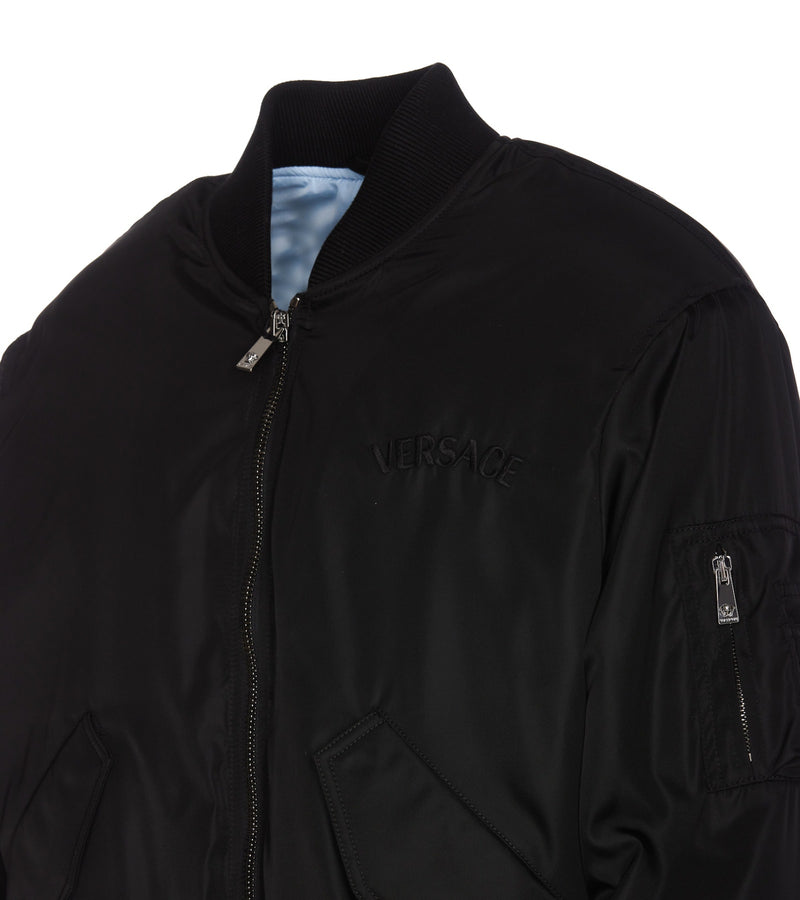 Versace Logo Bomber Jacket - Men