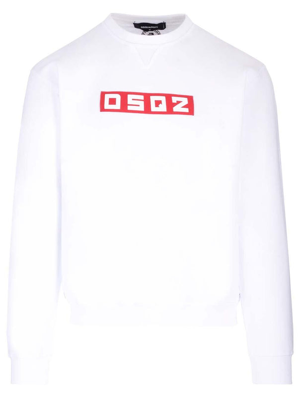 Dsquared2 Logo Printed Crewneck Sweatshirt - Men