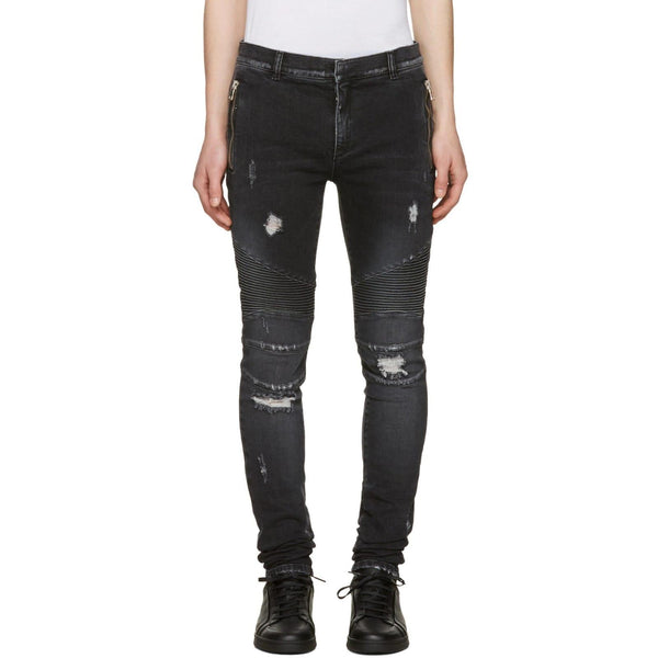 Balmain Cotton Denim Jeans - Men - Piano Luigi