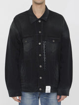 Balenciaga Size Sticker Denim Jacket - Men