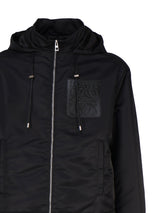 Loewe Hooded Padded Jacket In Wool - Men