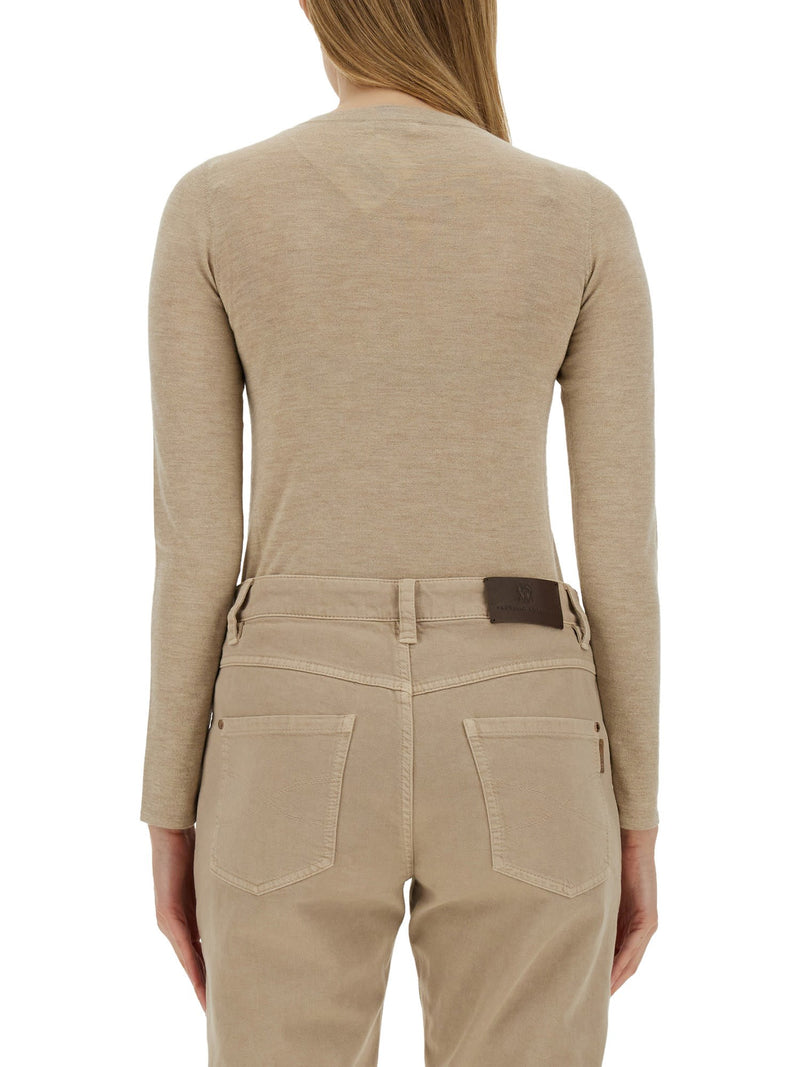 Brunello Cucinelli Cashmere And Silk Sweater - Women