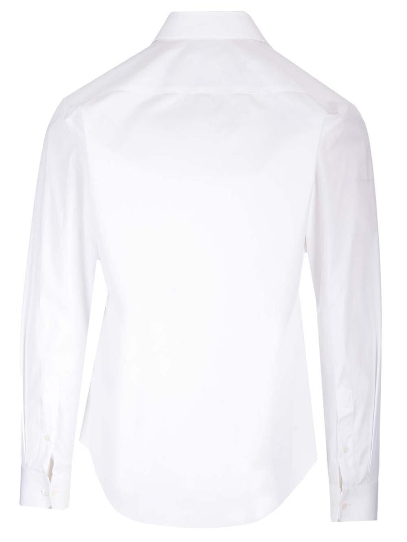 Versace Long-sleeved Panelled Shirt - Men