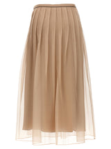 Brunello Cucinelli Pleated Skirt - Women