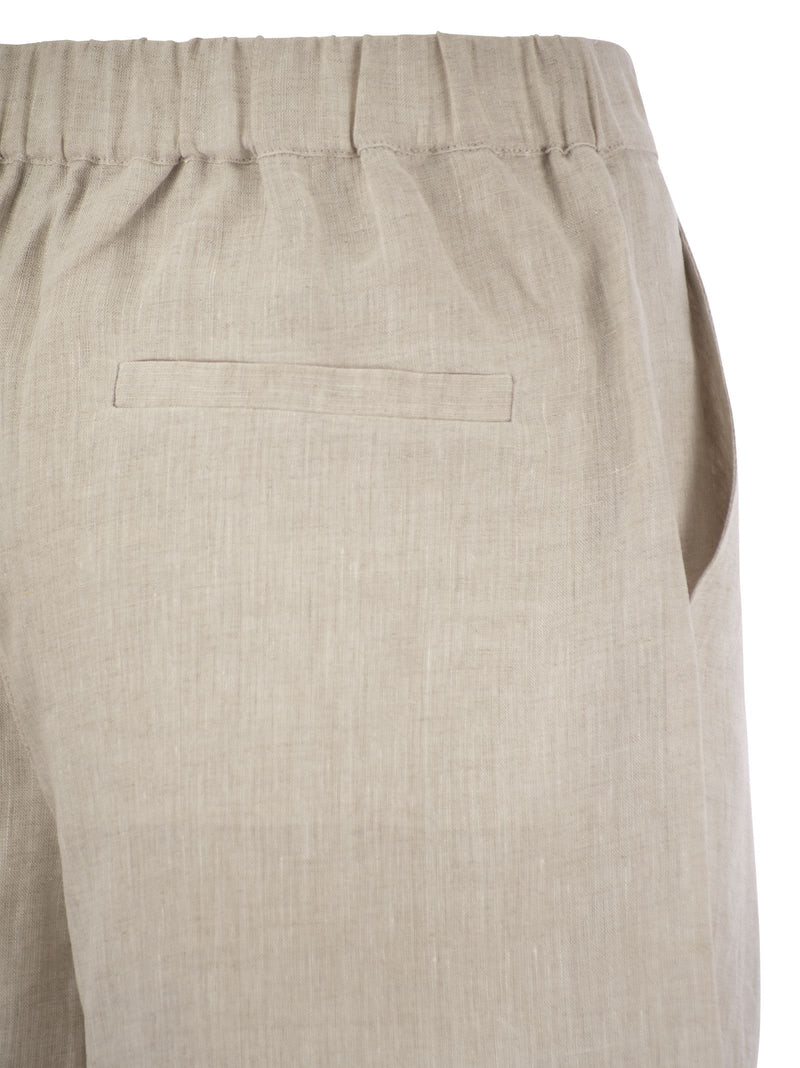 Linen Shorts Brunello Cucinelli - Women