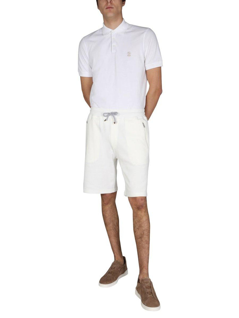 Brunello Cucinelli Drawstring Bermuda Shorts - Men