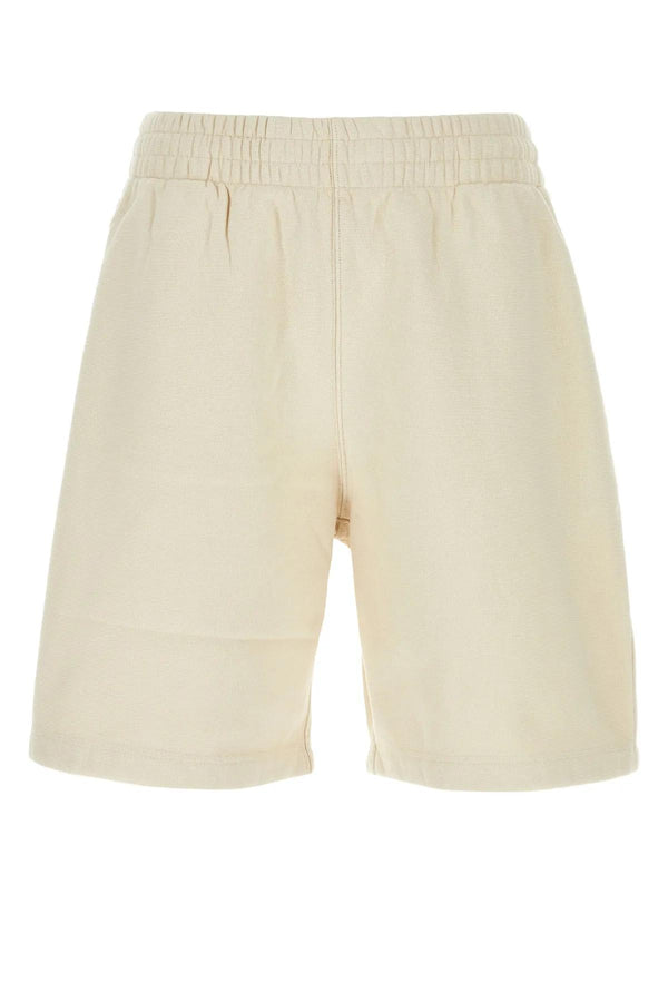 Burberry Ivory Cotton Bermuda Shorts - Men