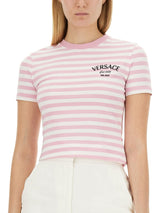 Versace Nautical Stripe T-shirt - Women