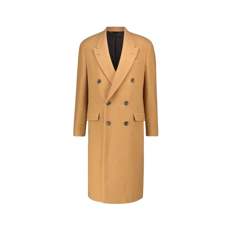 Fendi Wool Long Coat - Men - Piano Luigi