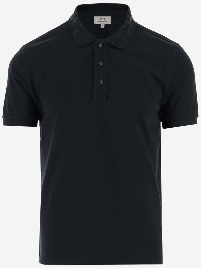 Woolrich Stretch Cotton Polo Shirt - Men