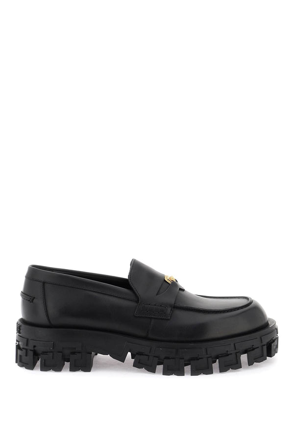 Versace Leather Loafers - Men