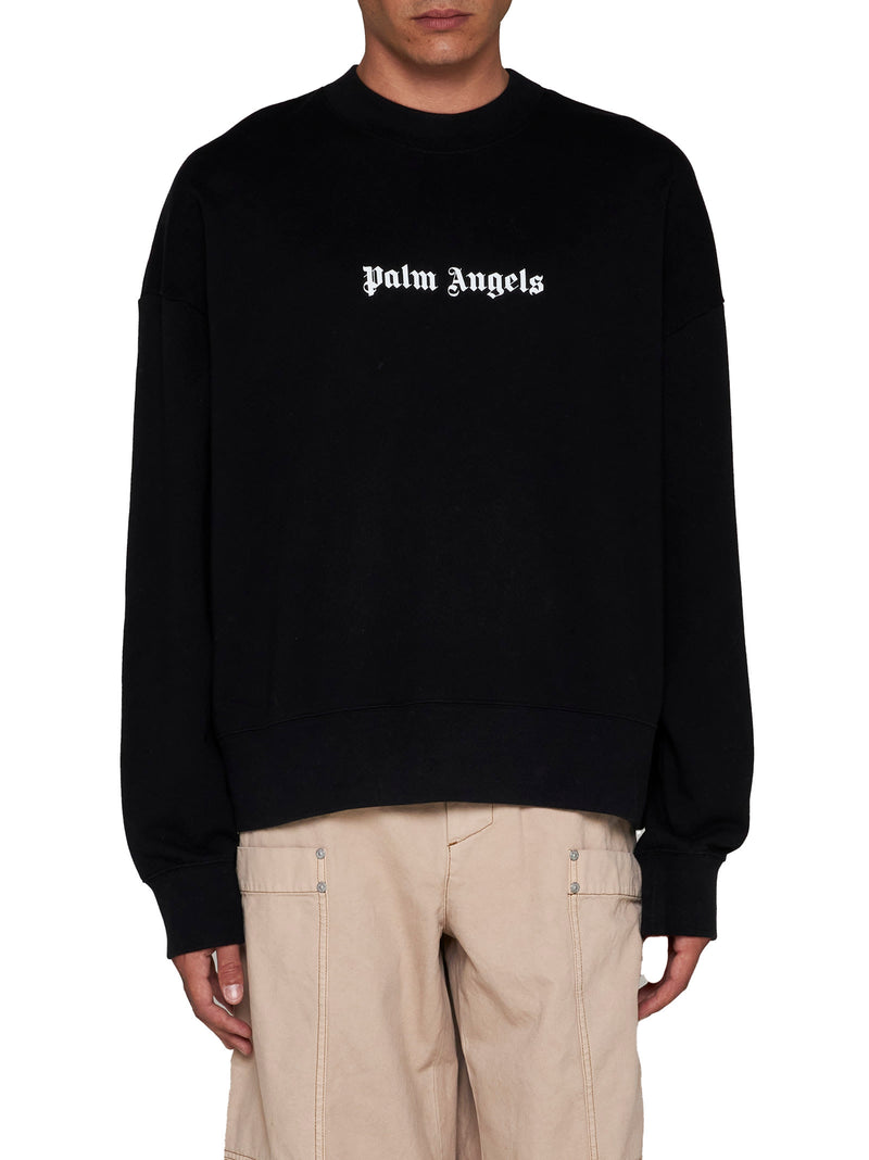 Palm Angels Classic Logo Crewneck Sweatshirt - Men