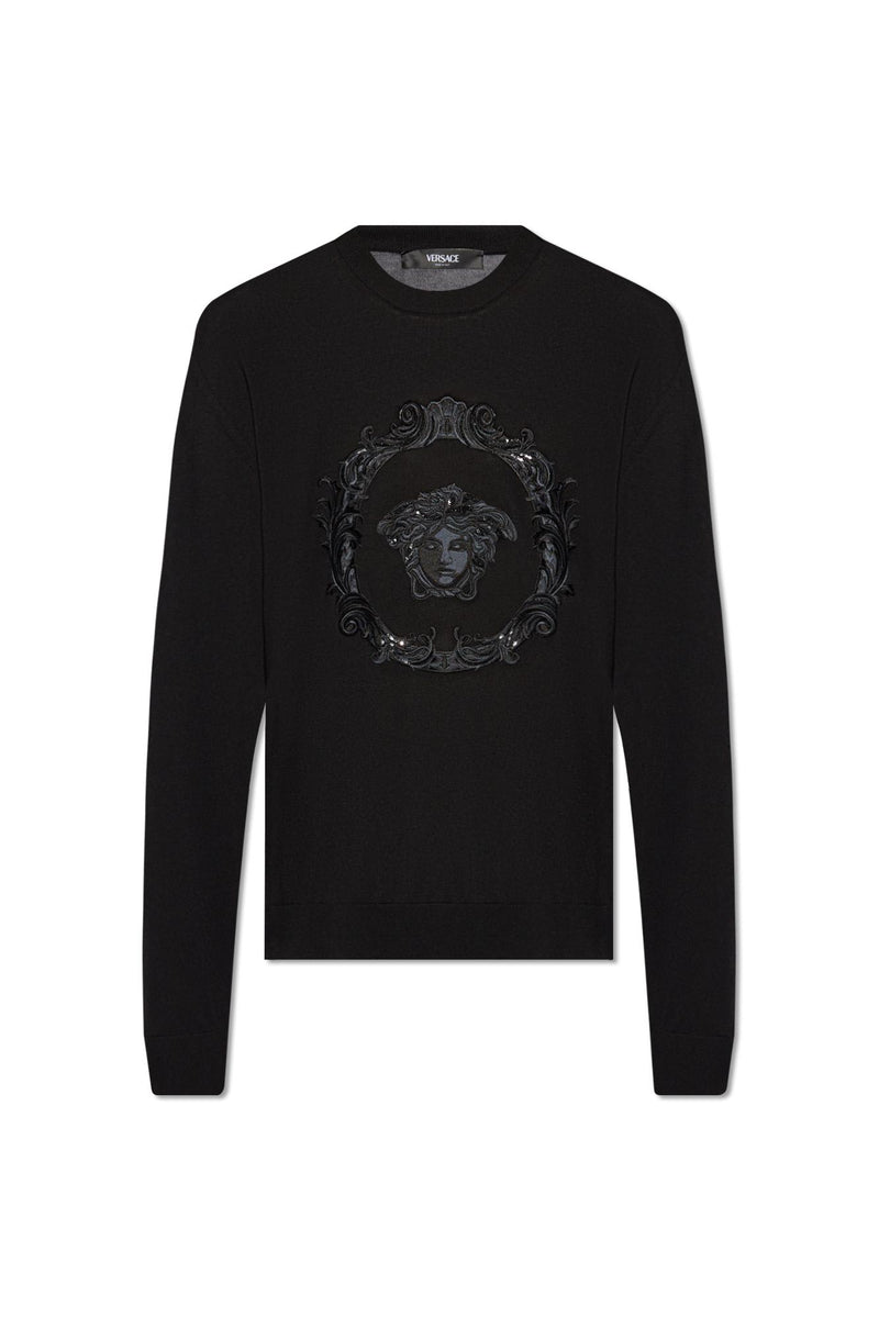 Versace Embroidered Sweater - Men