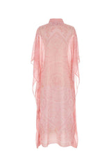 Versace Barocco-printed Semi-sheer Chiffon Cover-up - Women