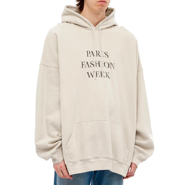 Balenciaga Logo Cotton Hoodie - Men - Piano Luigi