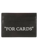Off-White Quote Bookish Card Holder - Men