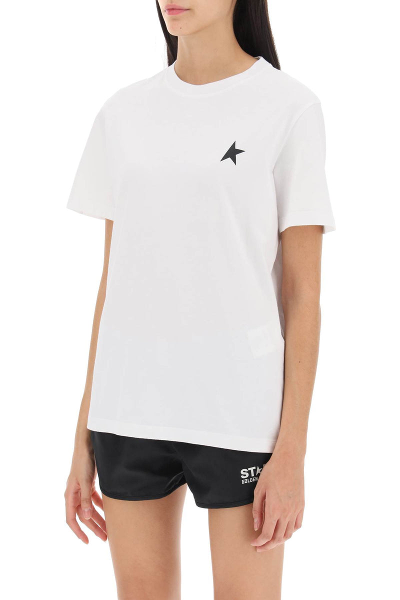 Golden Goose Regular T-shirt With Star Logo - Women