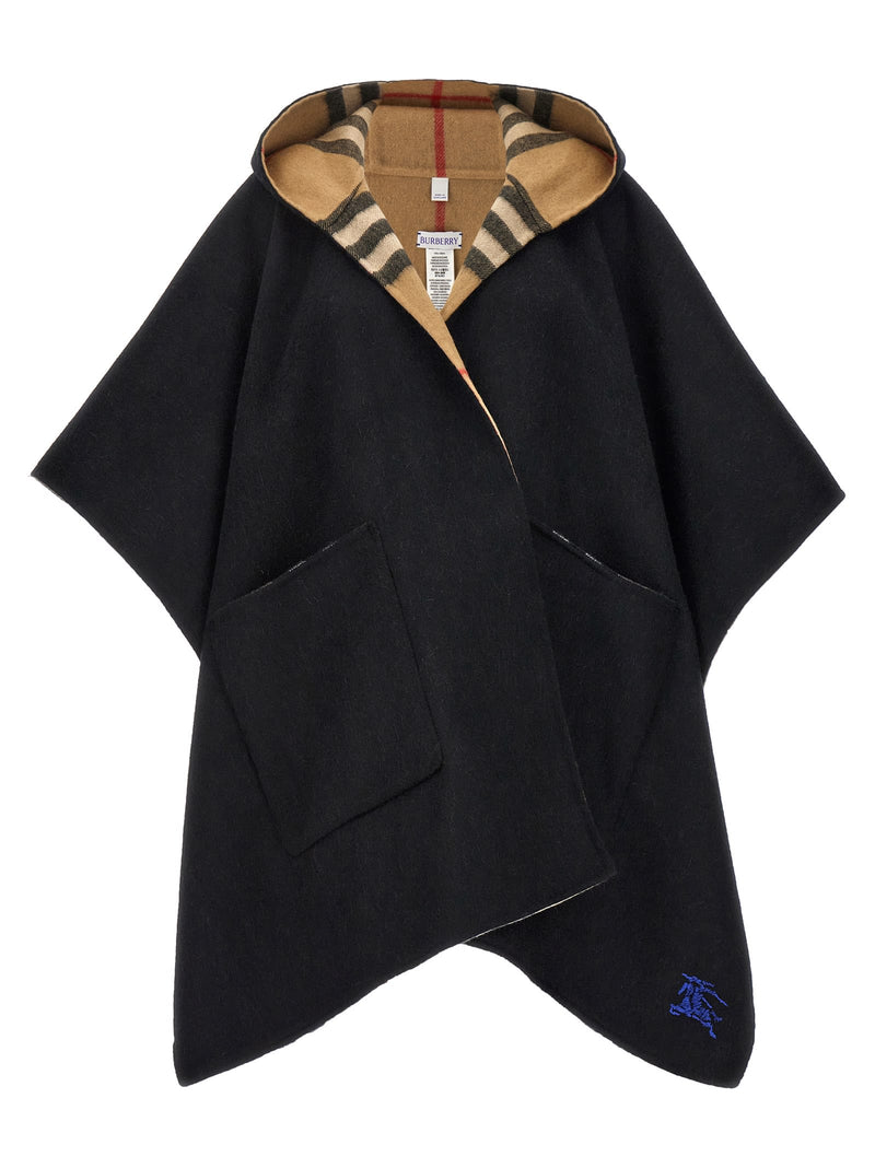 Burberry Reversible Hooded Cape - Women