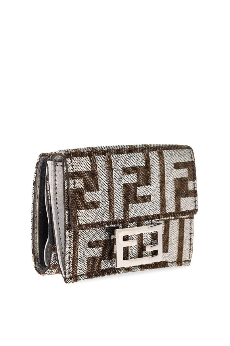 Fendi Monogrammed Tri-fold Wallet - Women