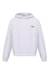 Jacquemus Typo Drawstring Hoodie - Men - Piano Luigi