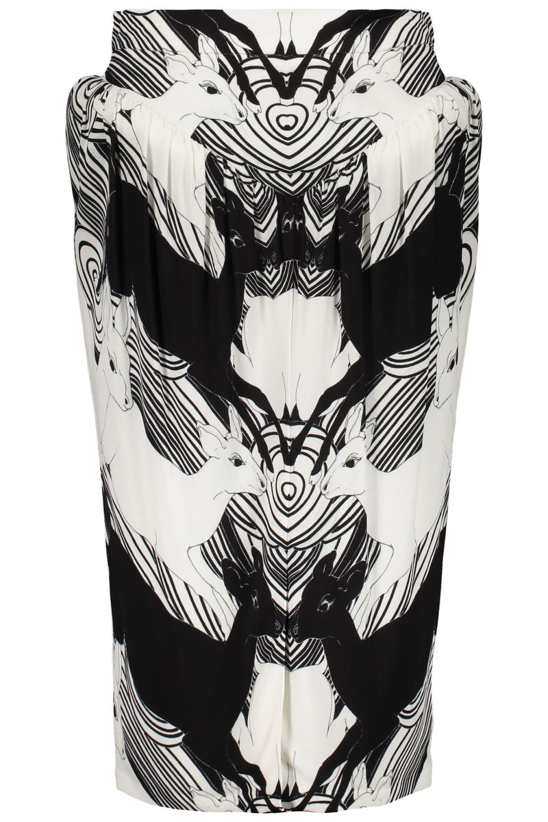 Burberry Printed Midi Skirt - Women - Piano Luigi