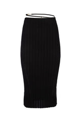 Jacquemus Pralu Ribbed Skirt - Women