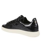 Tom Ford Warwick Crocodile-effect Low Top Sneakers - Men