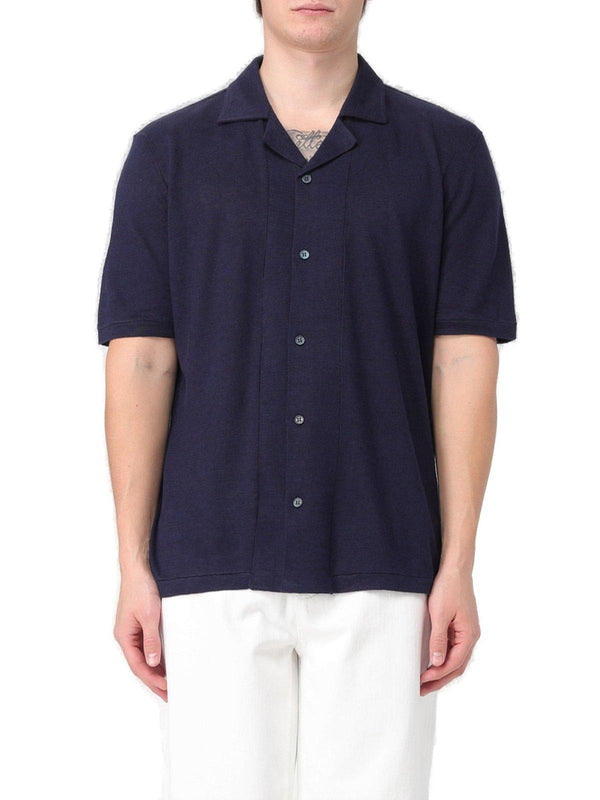 Short-sleeved Button-up Shirt Brunello Cucinelli - Men