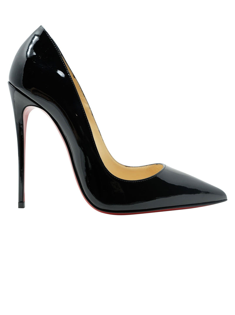 Christian Louboutin Black Patent So Kate 120 Pumps - Women - Piano Luigi