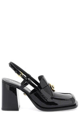 Versace Square Toe Slingback Pumps - Women