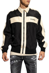 Dsquared2 Logo Printed Zipped Jacket - Men