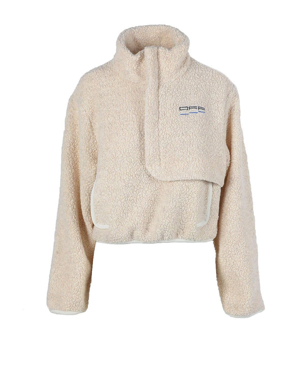 Off-White Womens Beige Blazer - Women - Piano Luigi