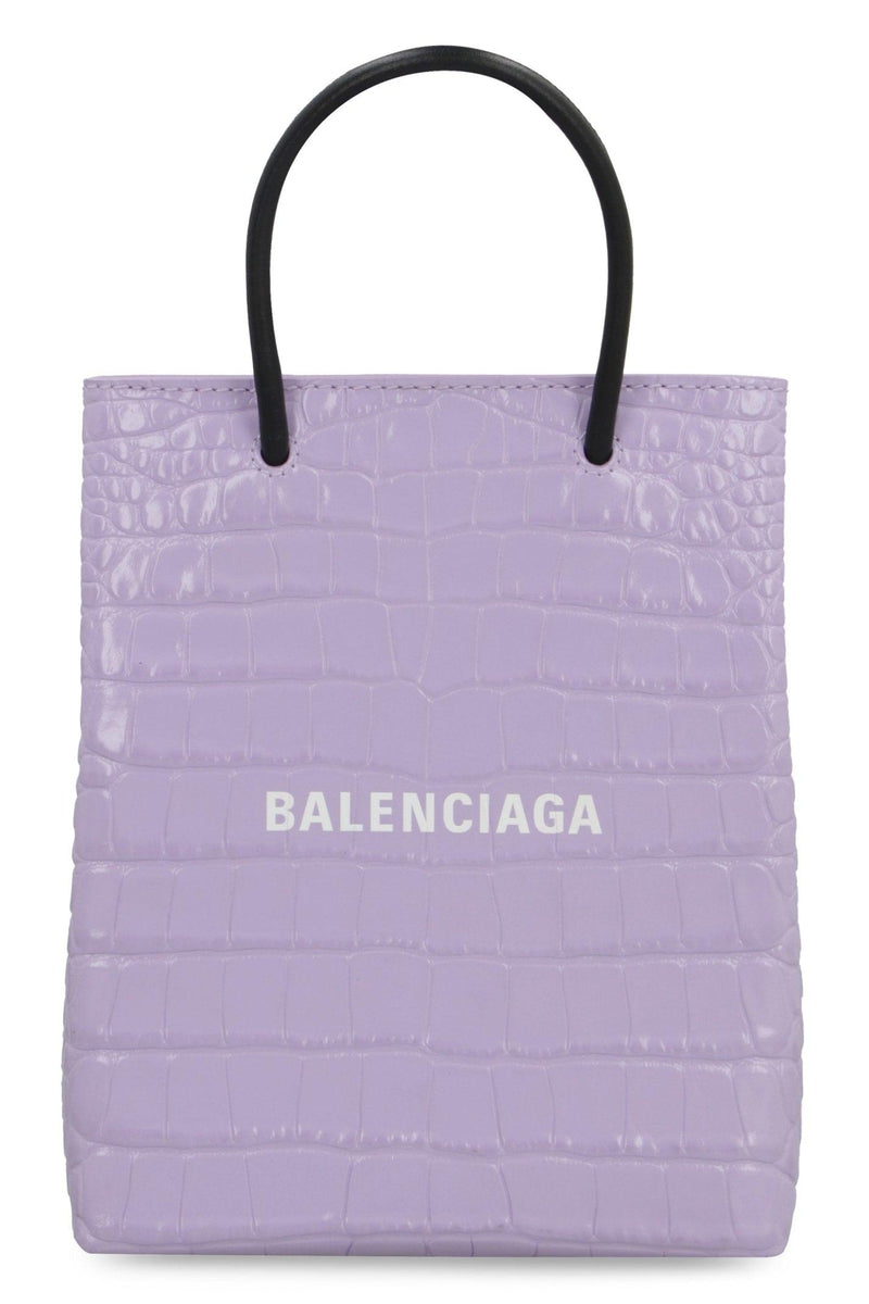 Balenciaga Croco-print Leather Bag - Women - Piano Luigi