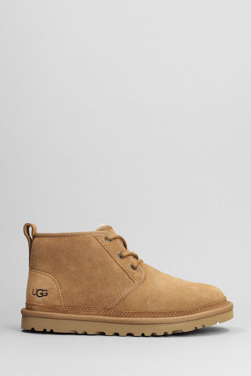 UGG Neumel Lace Up Shoes In Leather Color Suede - Women - Piano Luigi