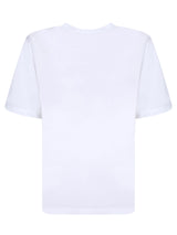 Dsquared2 Easy Fit White/black T-shirt - Women