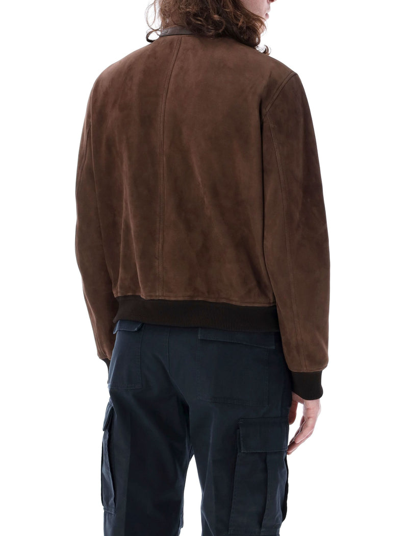 Tom Ford Suede Harrington Jacket - Men