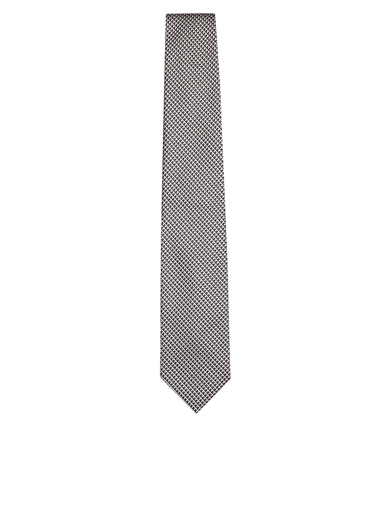 Tom Ford Grey Silk Tie - Men - Piano Luigi