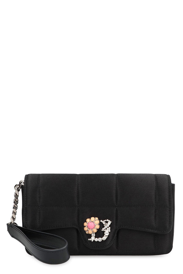 Dsquared2 D2 Statement Satin Clutch - Women - Piano Luigi