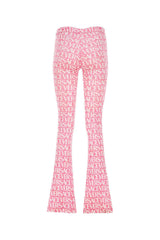 Versace Printed Velvet Pant - Women - Piano Luigi