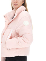 Canada Goose junction Pink Nylon Cropped Down Jacket - Women