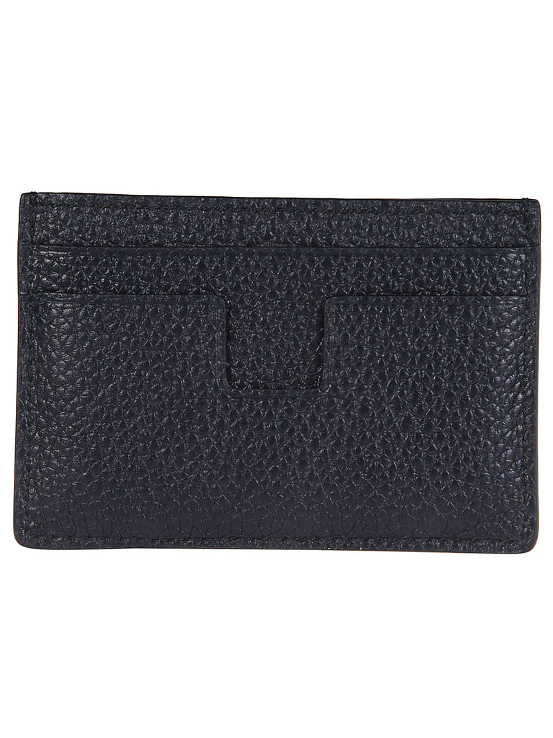 Tom Ford Logo Printed Classic Credit Card Holder - Men