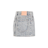 Acne Studios Monogram Jacquard Low-waisted Mini Skirt - Women