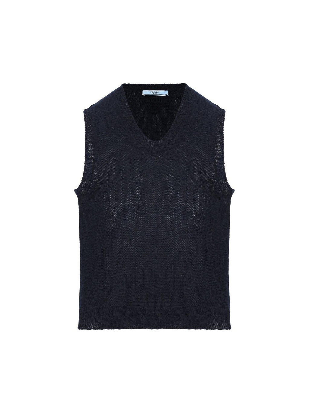 Prada V-neck Knitted Vest - Women – Piano Luigi