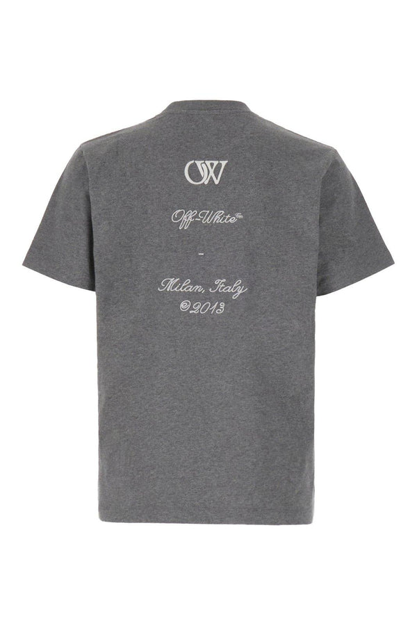 Off-White 23 Embroidered Crewneck T-shirt - Men